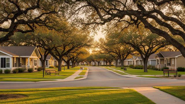 Manufactured Housing Community in South Texas